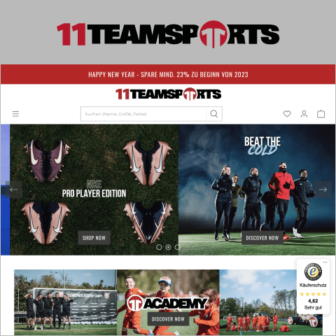 wie erhalten sie einen 11teamsports rabatt gutschein