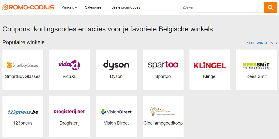 Kortingscodes Coupons Solden Promocodius