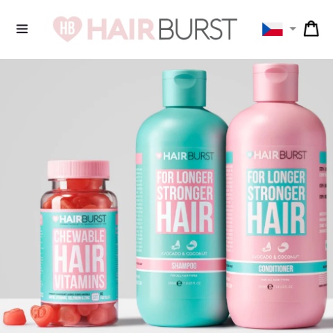 hairburst slevový kód