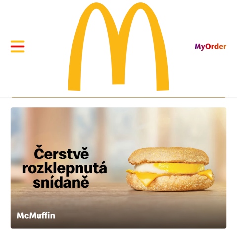 mcdonalds slevový kód