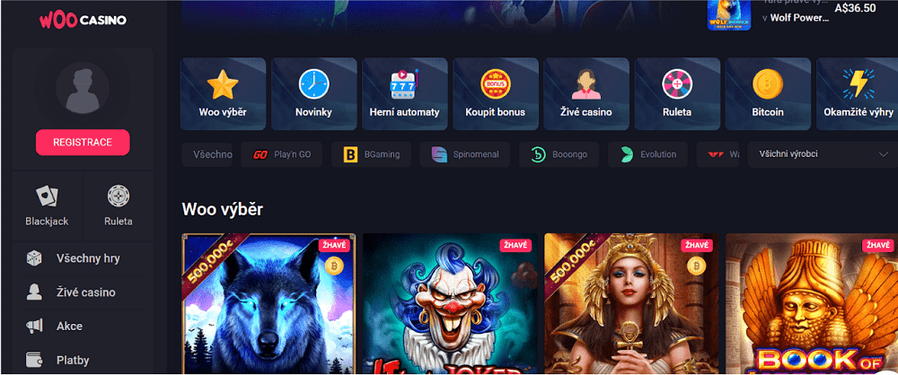 Jak používat Woo casino slevový kód?