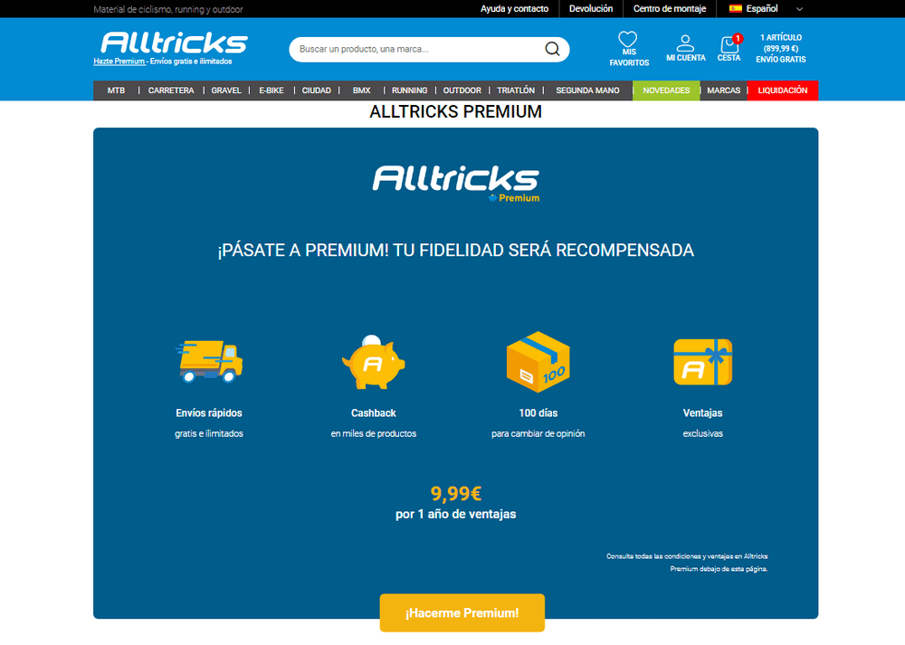 cómo usar el código de promoción de alltricks