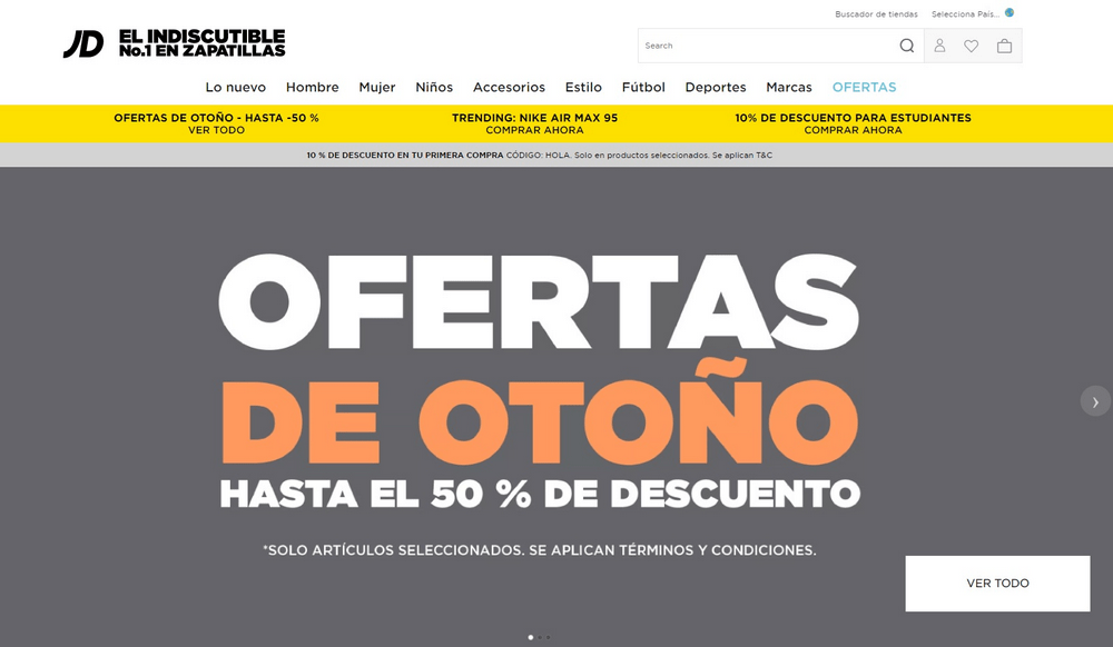 cupón JD Sports