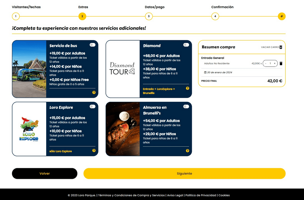 código promoción Loro Parque