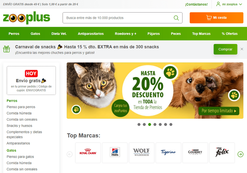 cómo ahorrar con el cupón zooplus