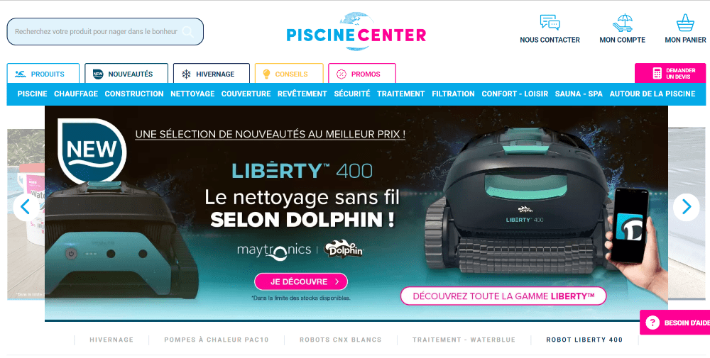 Comment utiliser le code de réduction Piscine Center ?