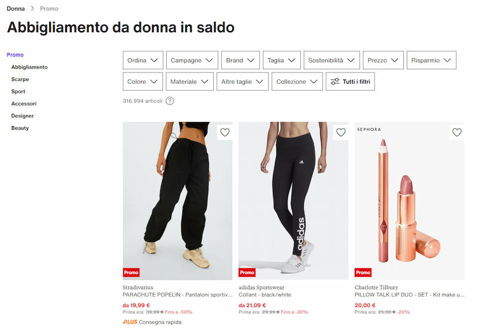 come risparmiare con i coupon Zalando