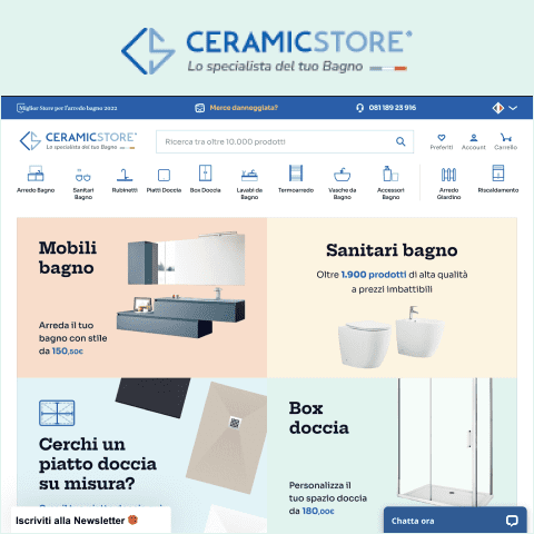 ceramicstore codice promozionale