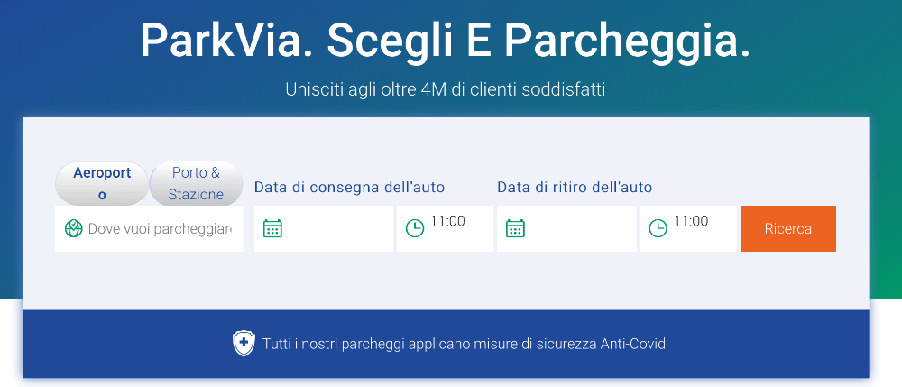 Come utilizzare il Promo-Codes Parkvia?