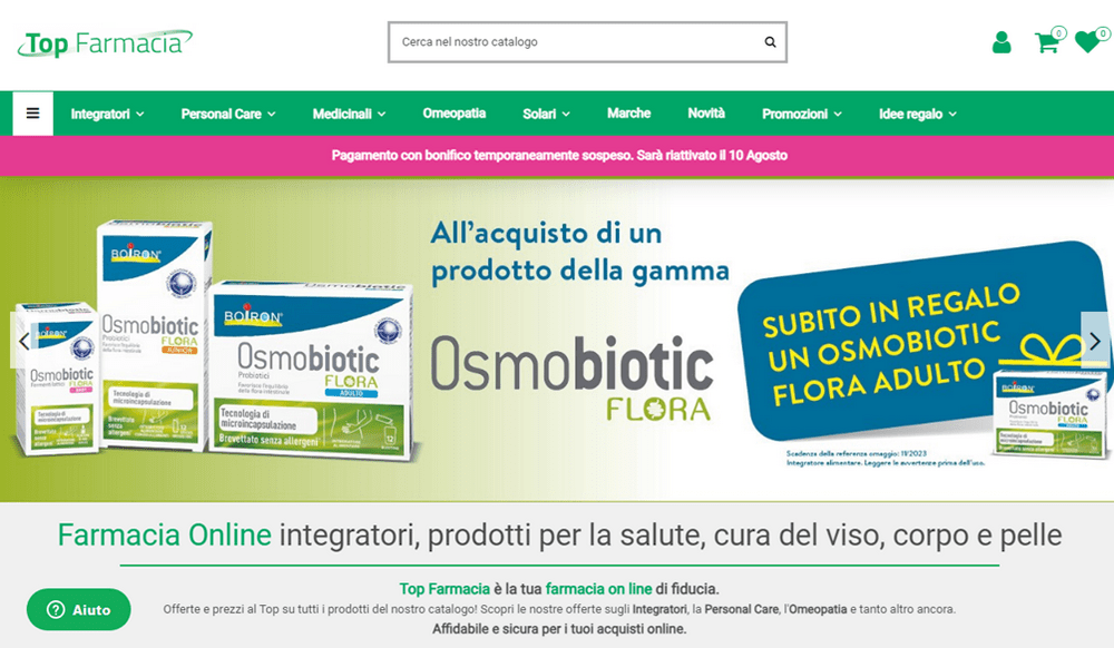 Top Farmacia codici