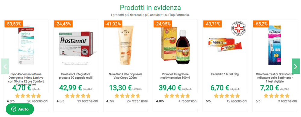 Top Farmacia buono sconto