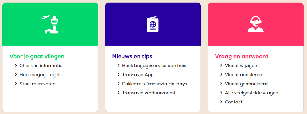 transavia kortingscodes