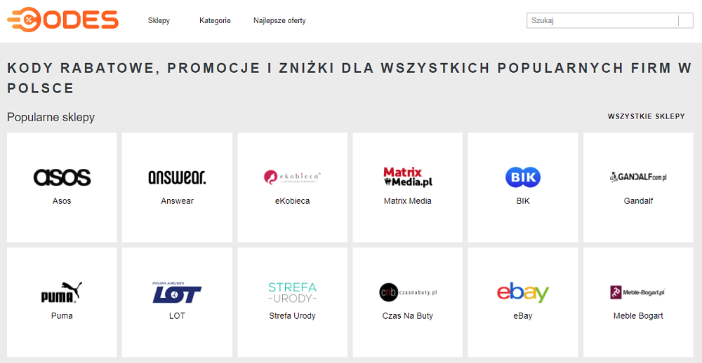 Promo-codes.pl kody rabatowe