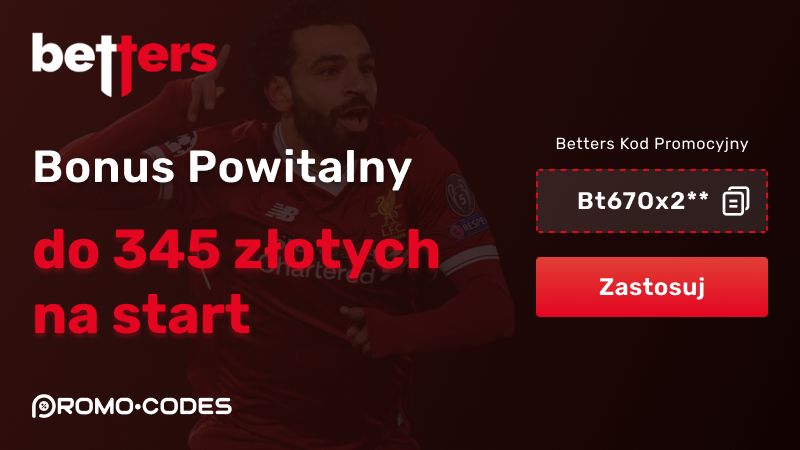 Betters Bonus Powitalny