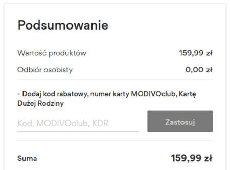 Jak zastosować kod rabatowy CCC?