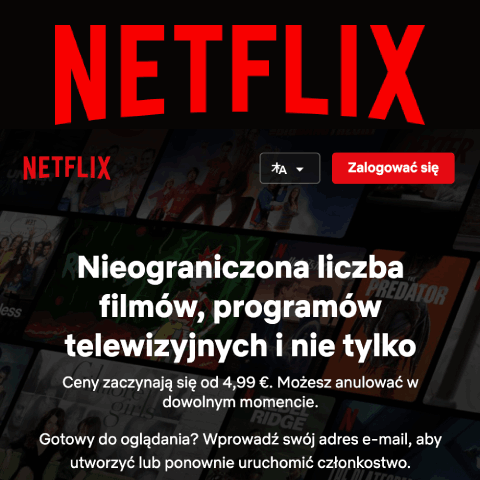 netflix kod rabatowy