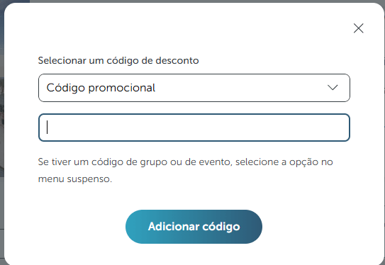 como aplicar um código promocional barcelo hotels & resorts