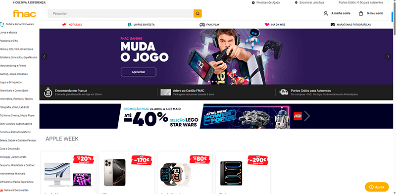 Como usar o código de desconto da Fnac?