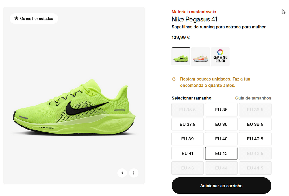 como utilizar o cupão de desconto nike?