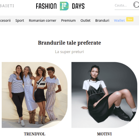 Cum se folosește codul de reducere Fashion Days?