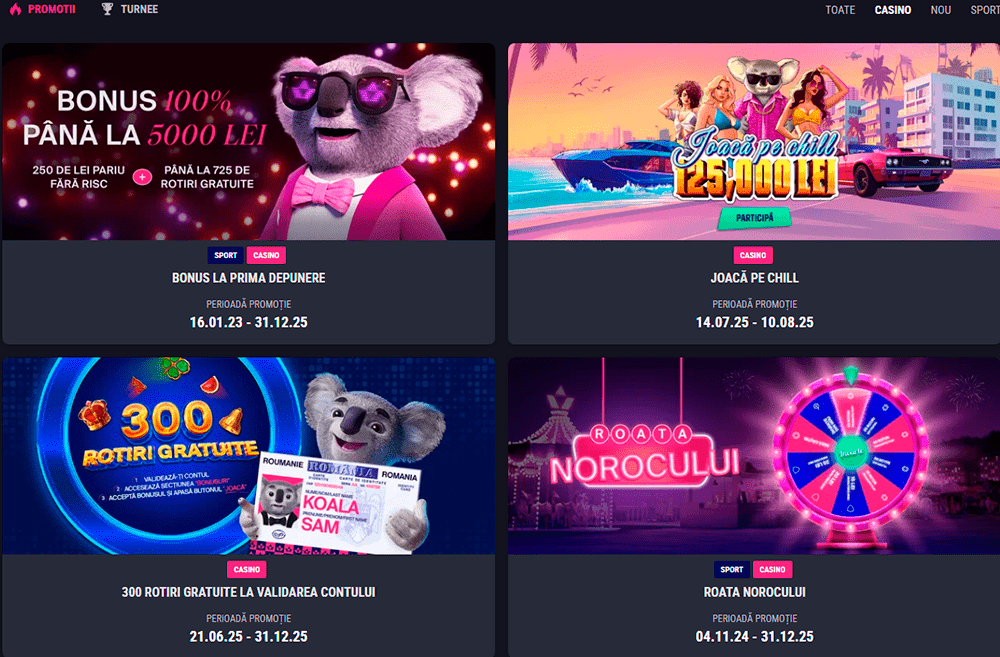 Promoții Favbet casino