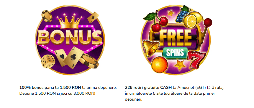 Vlad Cazino bonus de bun venit
