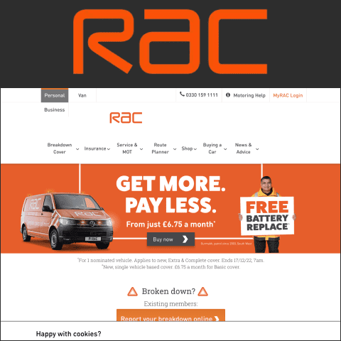 how to apply RAC UK Breakdown Cover coupon