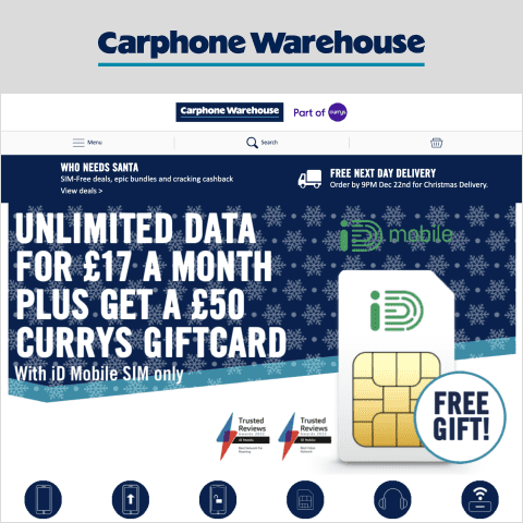 how to apply Carphone Warehouse coupon