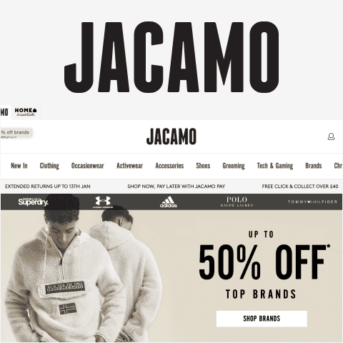 how to apply Jacamo coupon