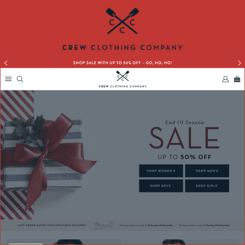 how to apply Crew Clothing coupon