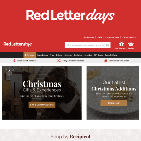 how to apply Red Letter Days coupon