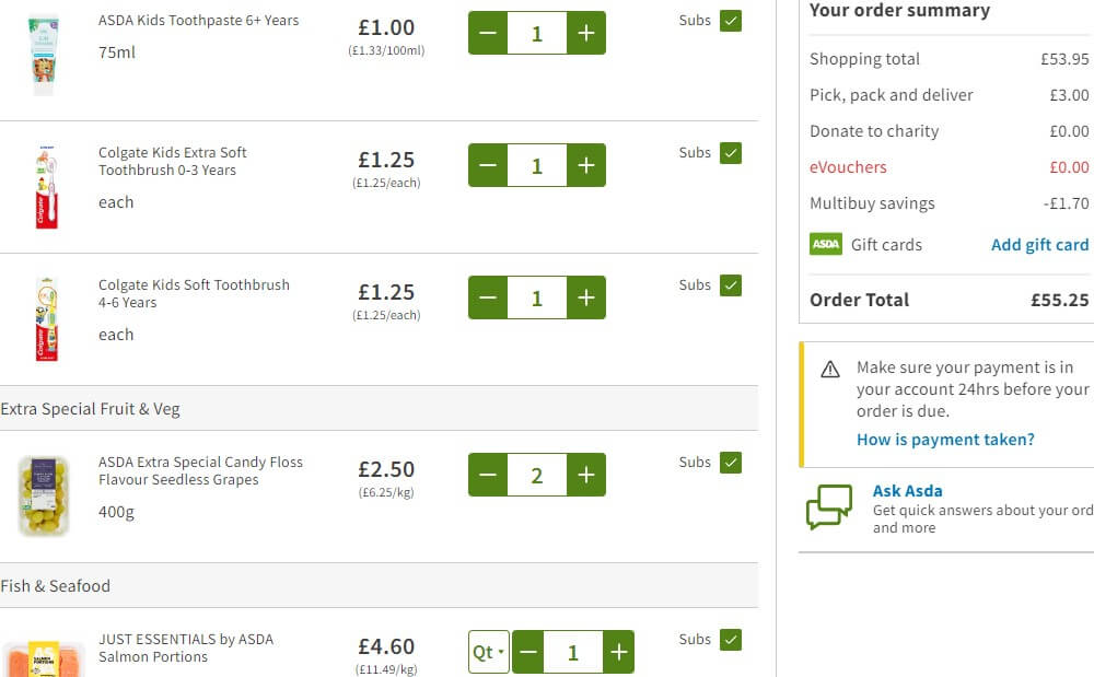 how to save with Asda offers