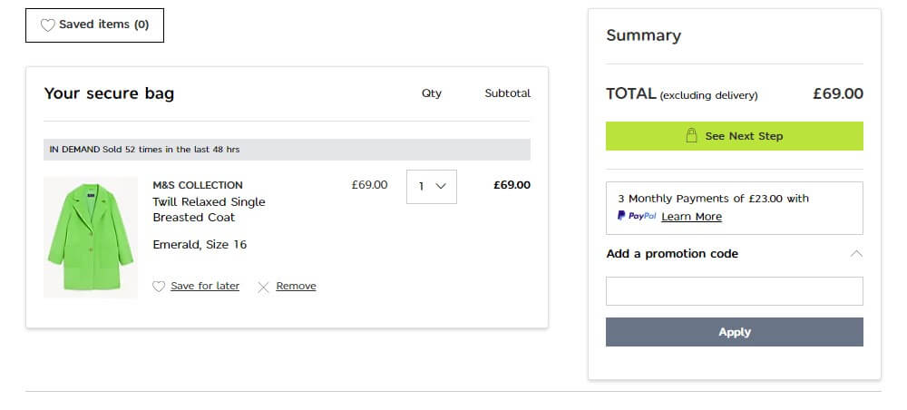 how to save with Marks and Spencer offers