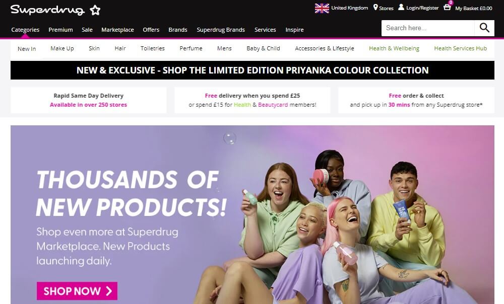 how to save with Superdrug discount code