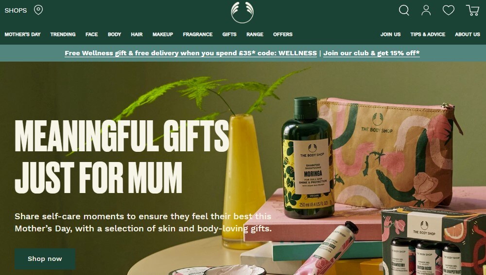 how to save with The Body Shop discount code