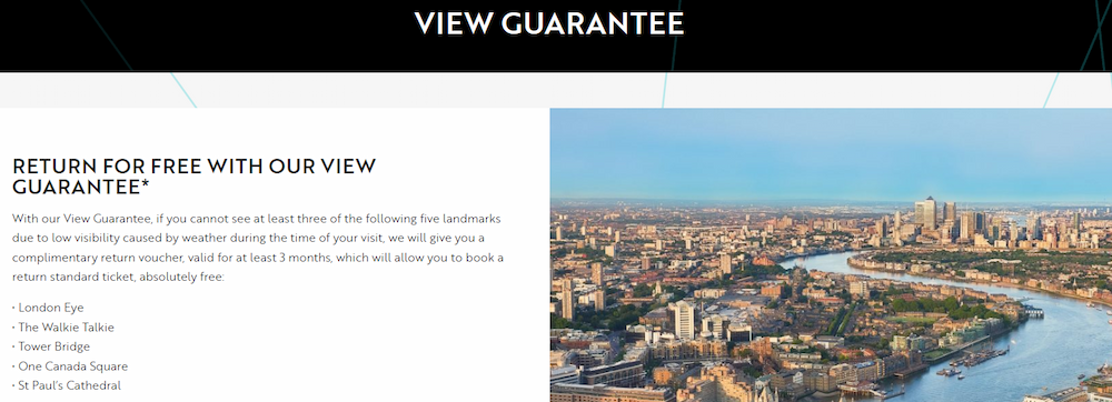 how to save with The View from The Shard coupon