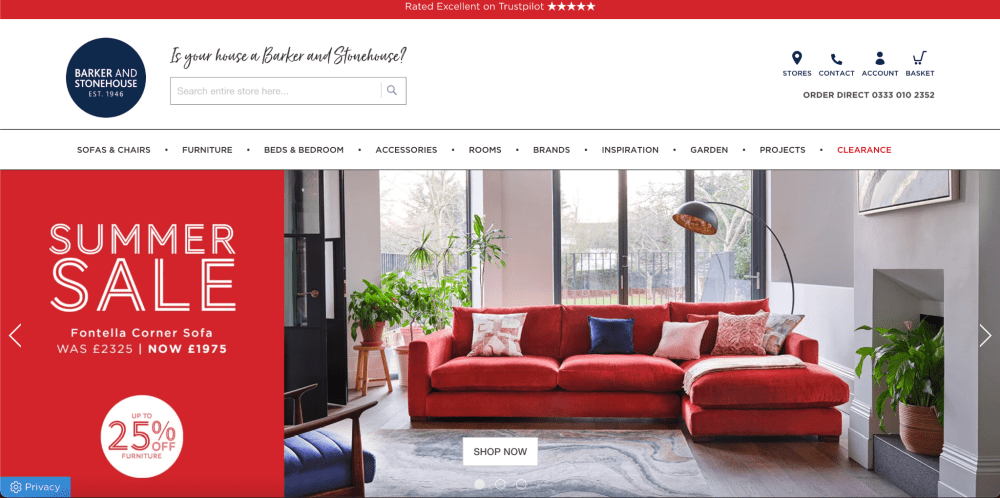 how to use barker and stonehouse promo code