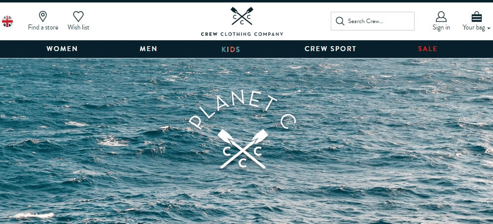 how to enter crew clothing coupon code