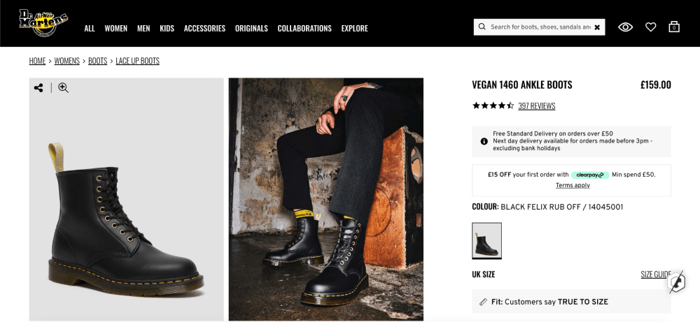 how to enter dr martens coupon code