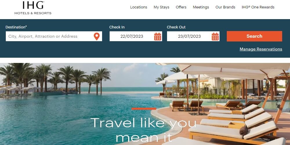 how to apply promo code ihg