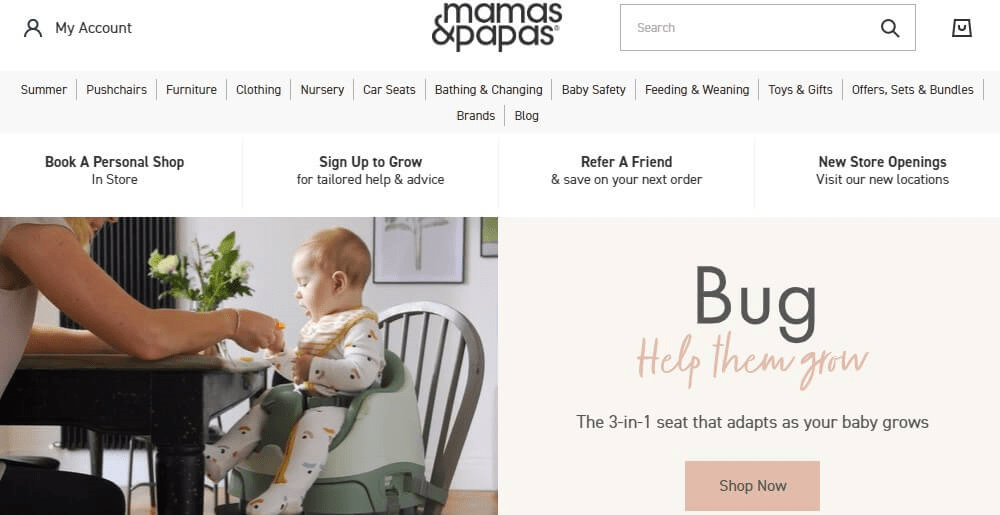 how to enter mamas and papas coupon code