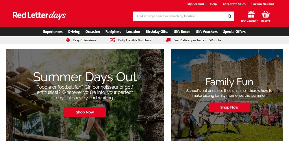 how to enter red letter days coupon code