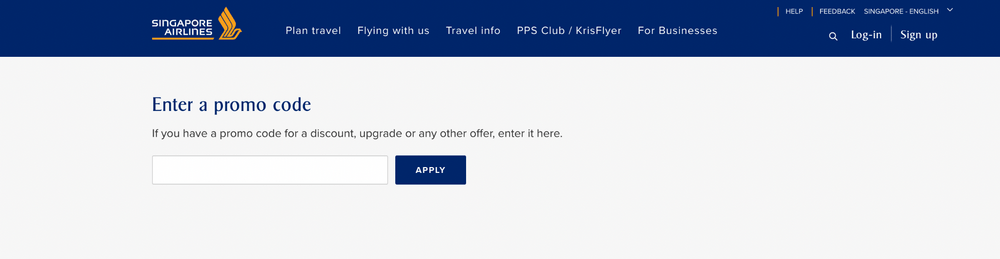 How to save with Singapore Airlines coupon?