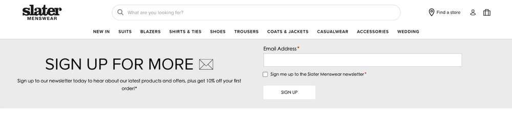 how to use slaters menswear promo code