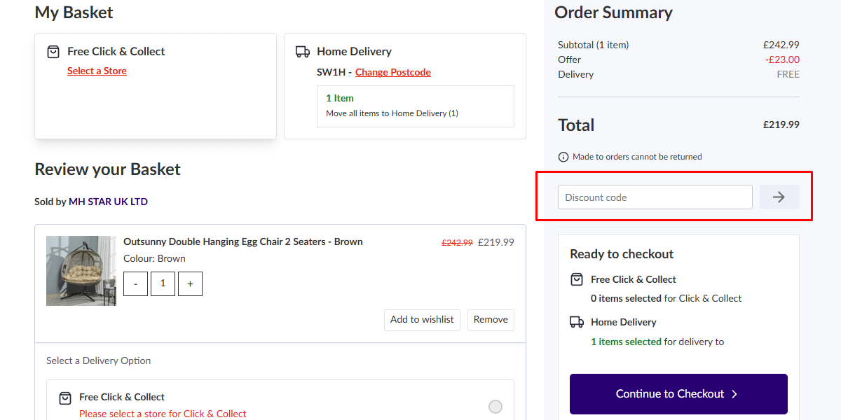 redeem promo code The Range