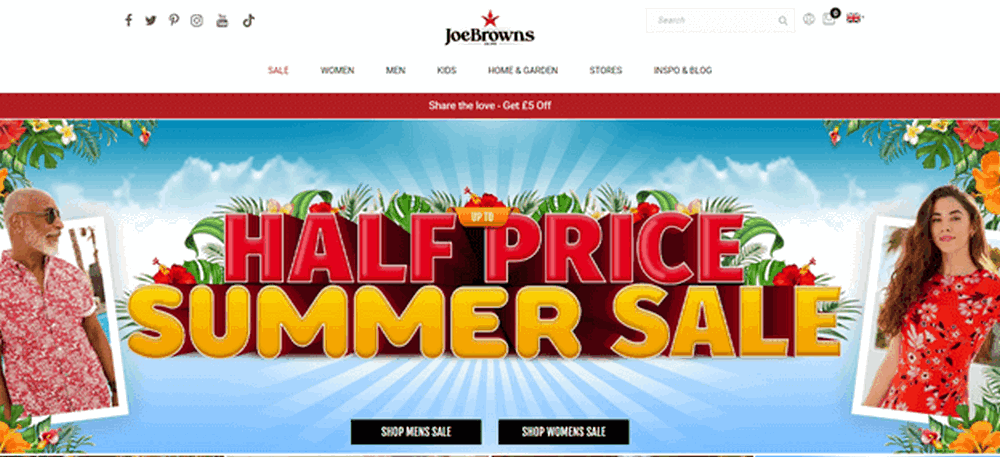 how to save with joe browns coupons